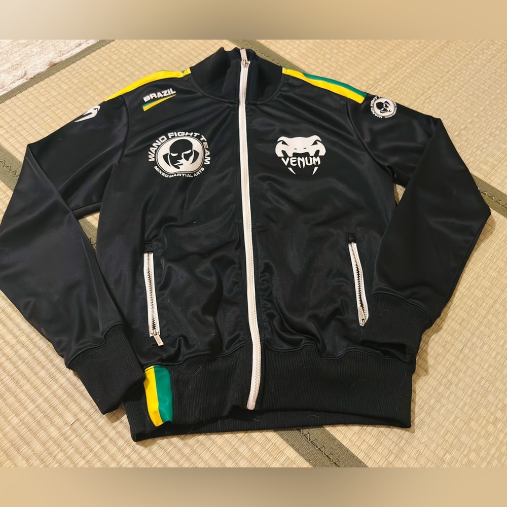 Venum Black Bomber Jacket for Men
